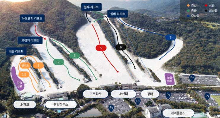  24/25 지산리조트 스키장 시즌권 판매 가격
