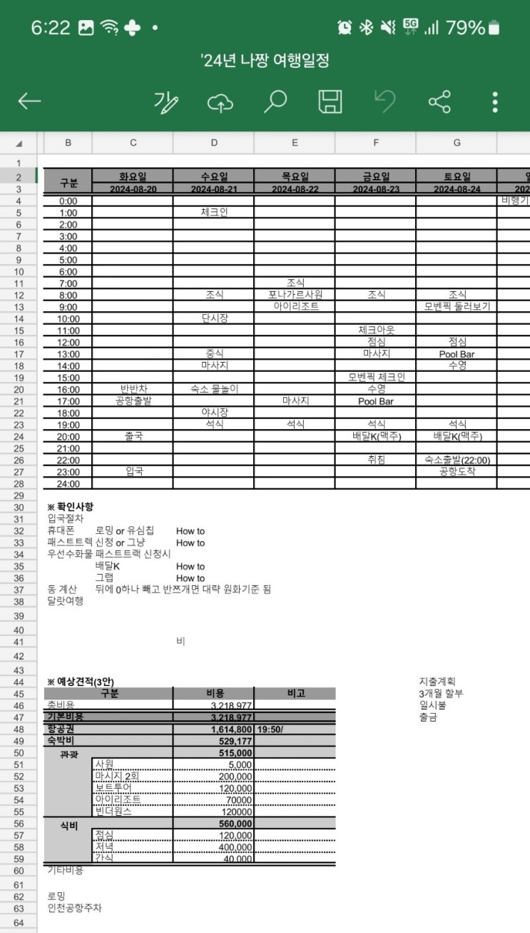  P의 나트랑 여행기 1탄