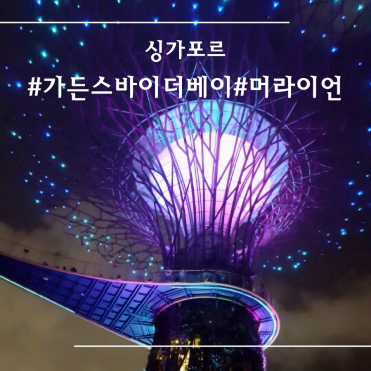  [ 싱가포르 ] 싱가포르명소 I 가든스바이더 베이 I 오차드로드 I 머라이언파크