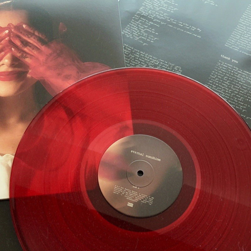 [LP] 아리아나 그란데 7집 eternal sunshine 루비 컬러 LP 리뷰 / 아리아나 그란데 바이닐