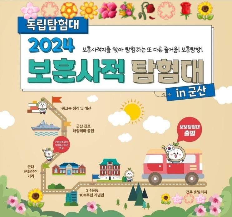  전북 군산_군산 보훈사적탐험대 참여자_in 군산_전액지원