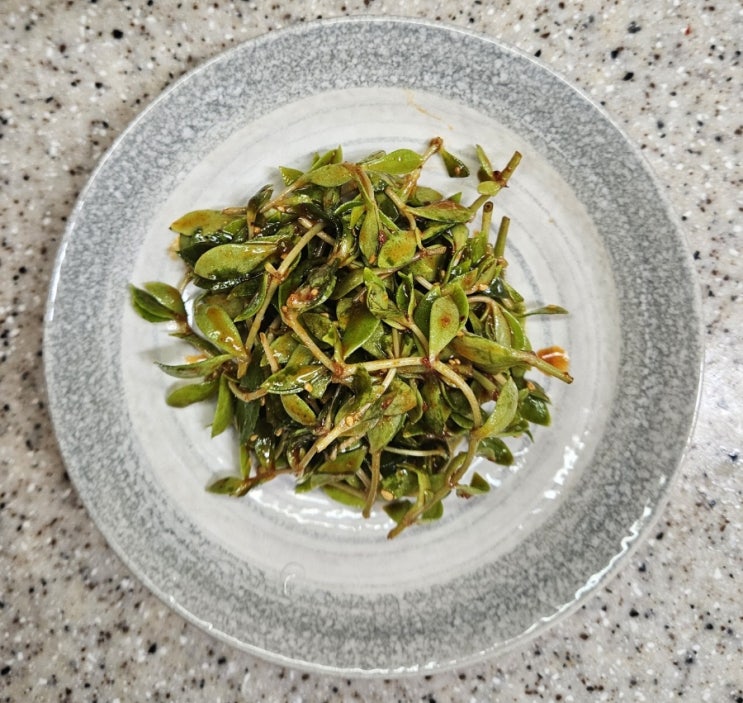  돌나물 무침, 새콤달콤 돌나물 만들기 (돈나물, 돋나물)
