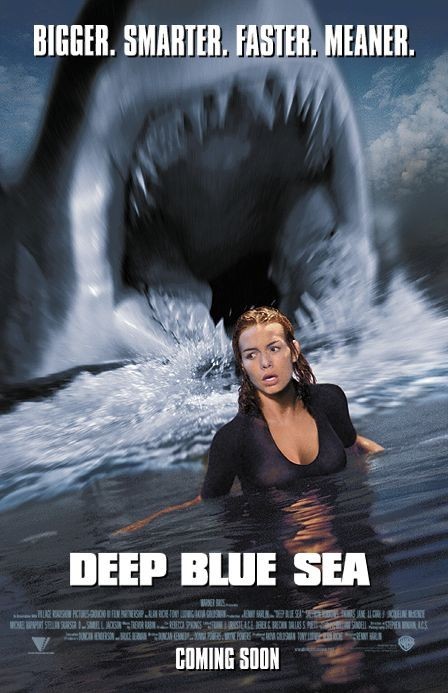  영화 딥 블루 씨 (Deep Blue Sea 1999)