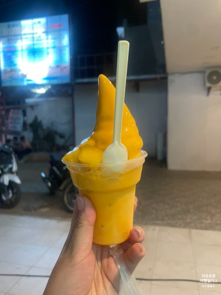  보홀 할로망고(Halo Mango)_알로나비치 망고 아이스크림