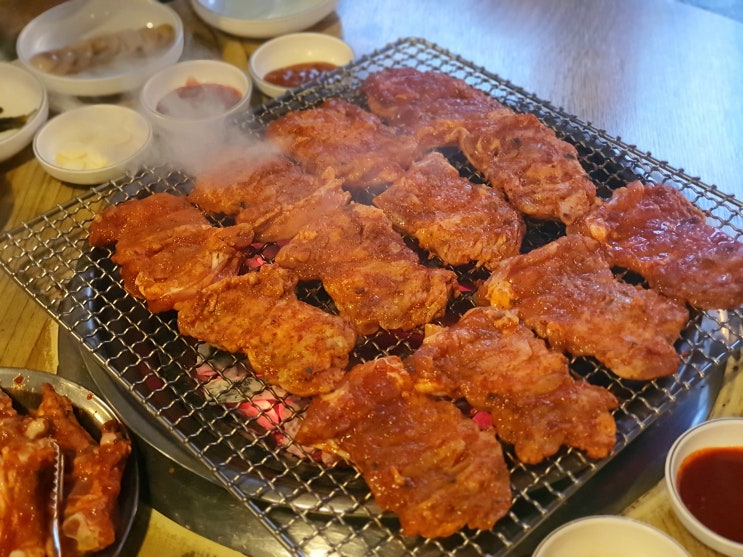  [서울/신도림] 숯불향 가득한 닭갈비 맛집_강촌숯불닭갈비