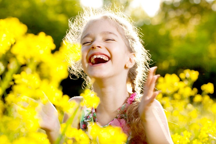  웃음 꽃(Laugh flower)