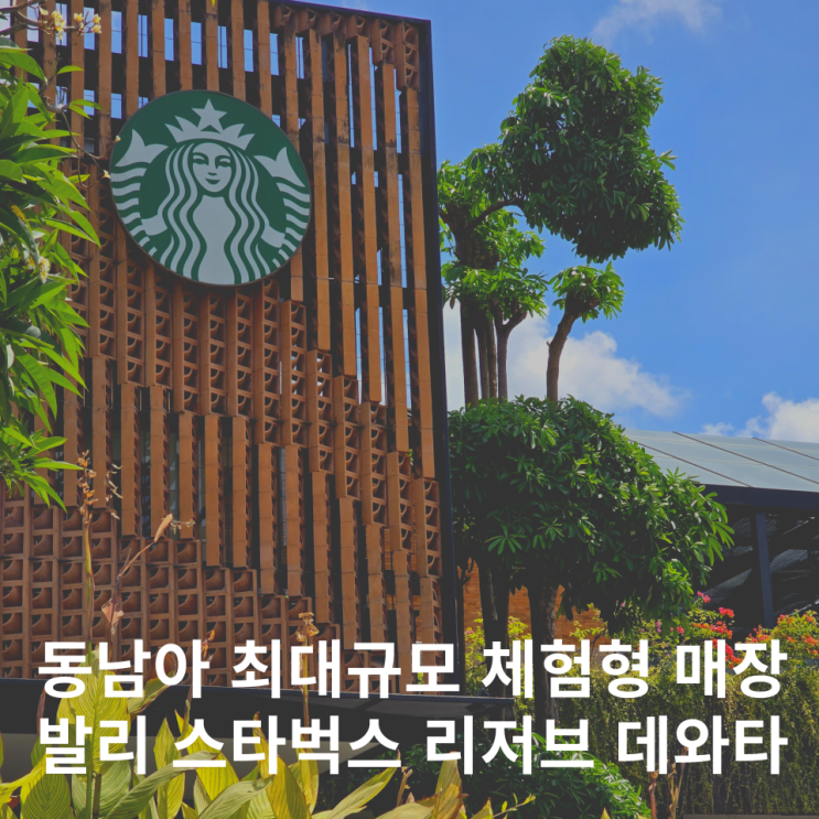  발리 스타벅스 시티컵 텀블러 메뉴 스미냑 노트북 카페