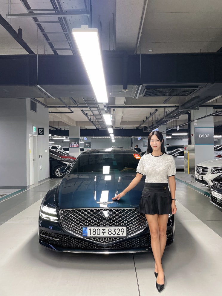  제네시스 더 올뉴G80 가솔린 2.5 AWD 기본형, 실내퀄리티가 미쳤습니다! 중고차매매도 꾸준한편!