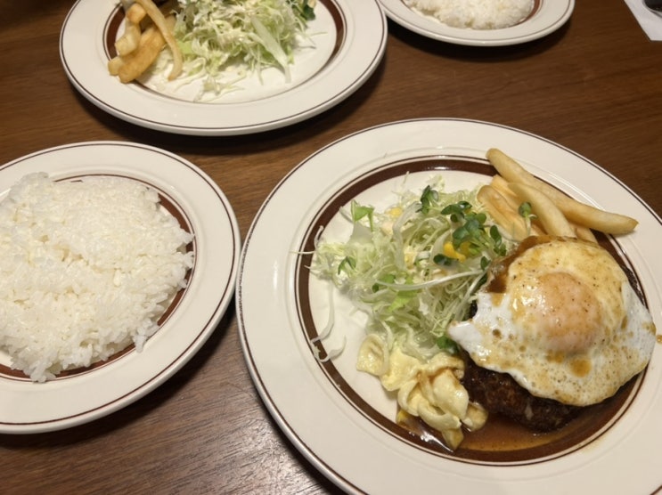  오사카 난바 다이코쿠초 함바그 맛집 THE BURG