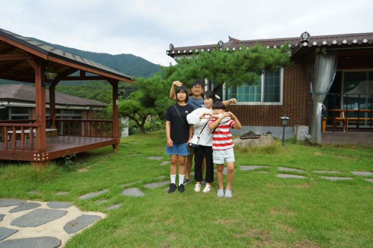  깊은골 무주독채펜션 자연 속 힐링 가족여행