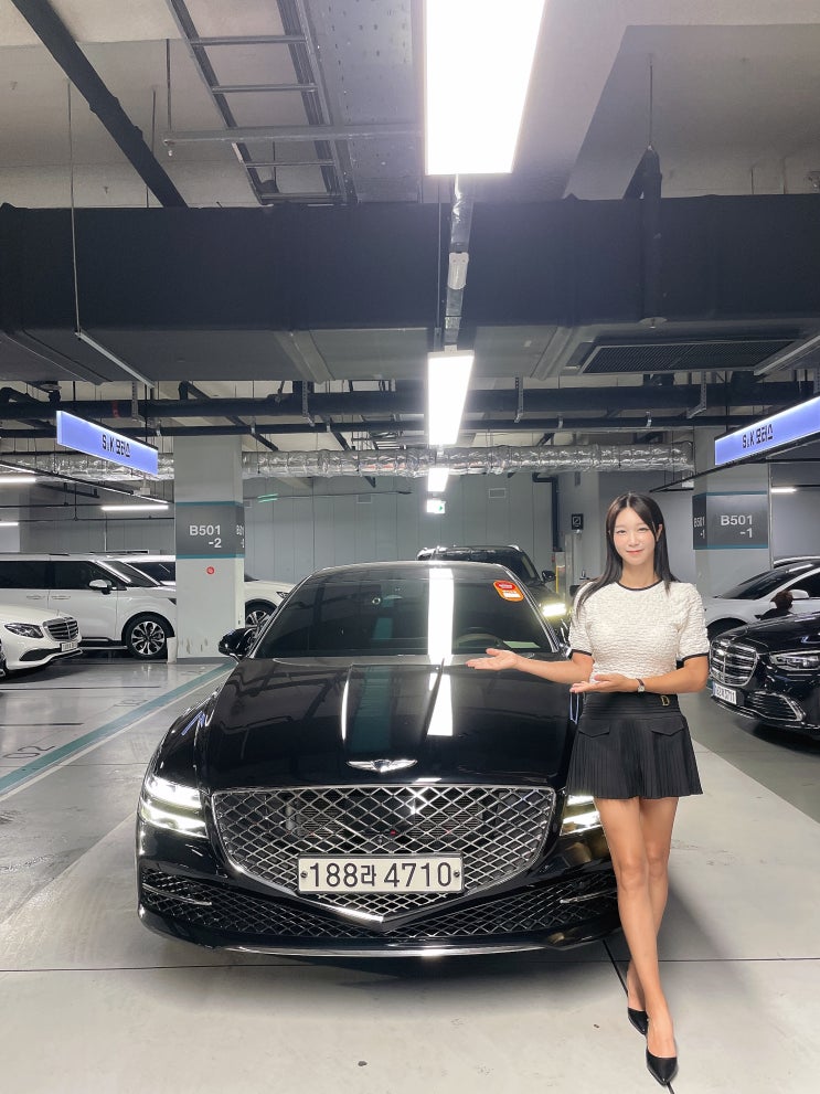  제네시스 더 올뉴G80 가솔린 3.5 AWD 기본형, 독3사와 비교해도 꿀리지않는 국산세단! 중고차매매도 핫하다!