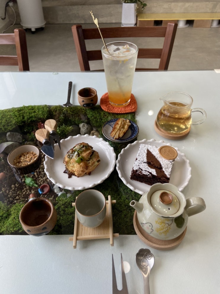  군산 터미널 근처 티 카페 BAE, 디저트 맛집