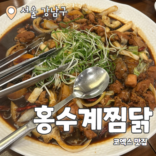  홍수계찜닭 코엑스점 : 코엑스 찜닭맛집 내돈내산 추천 후기