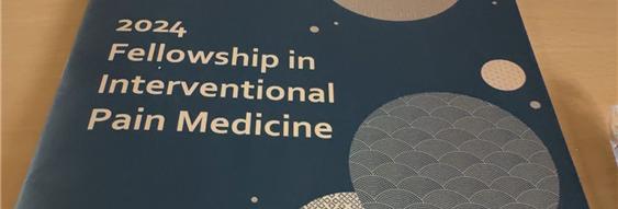  광주 정형외과 마디의원,  고려대학교 국제 통증 중재의학 대학원 교육 마지막 교육
