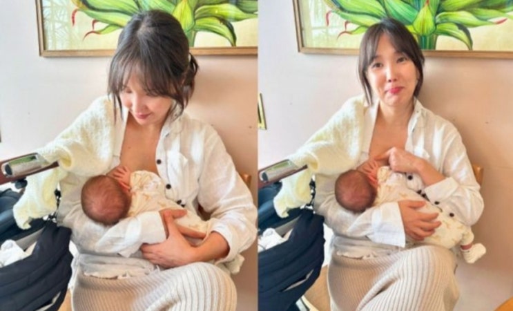 <연예가핫이슈> 공공장소서 '모유수유'...국가비 "어디서든 당연해" <연예가핫이슈> 공공장소서 '모유수유'...국가비 "어디서든 당연해"