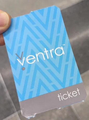  시카고의 만능 교통카드: Ventra