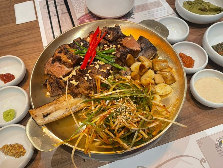  상무지구 신상 맛집 시어링동명 상무본점 수비드우대 갈비한판 먹었어요
