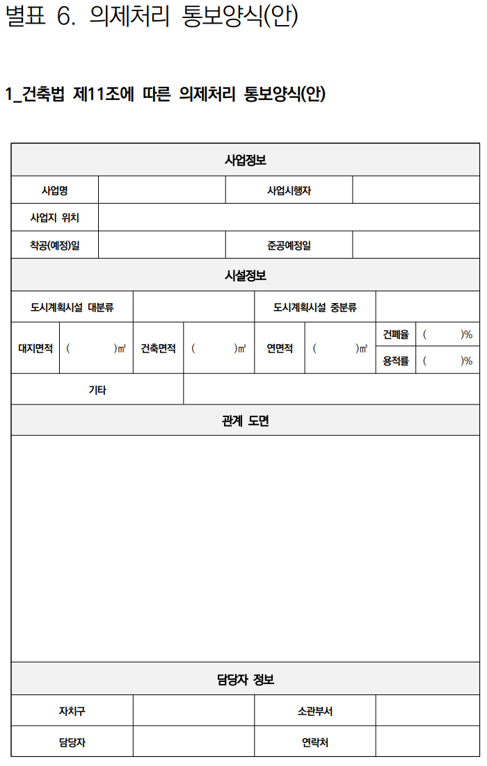  도시시계획시설 입지기준 및 실시계획인가 : 도시계획정보시스템 가이드라인