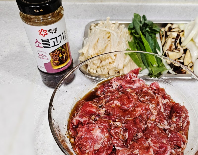 CJ 제일제당 백설 소불고기 양념 500g