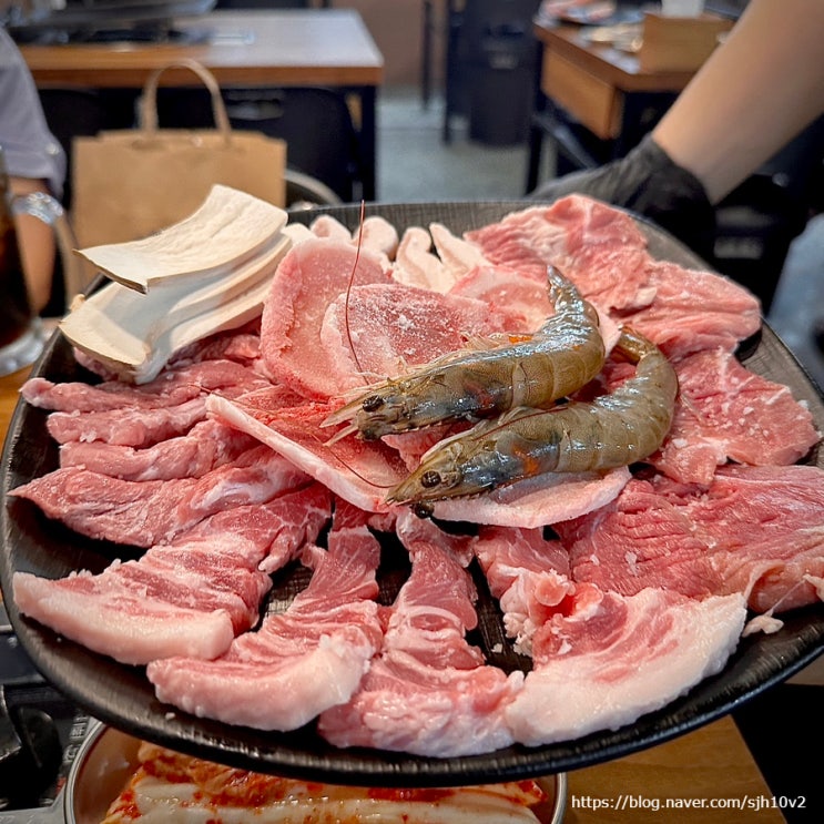  화곡중앙시장 까치산역 국내산 부속고기 찐 맛집 돼지네고기집