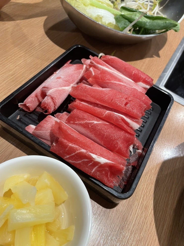  [부천 옥길동] 아이들 놀이방 완비, 가족모임으로 최적화 부천 샤브샤브 맛집 채선당