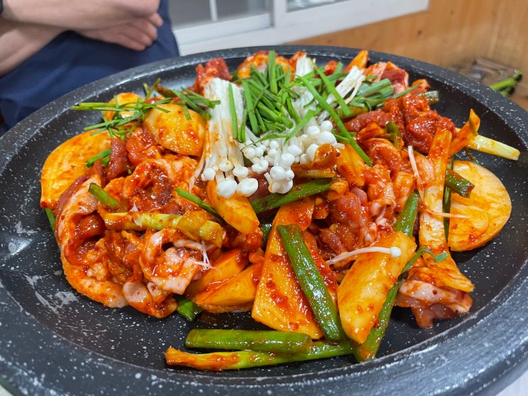 대구 팔공산 맛집 산속비봉식당 오리주물럭
