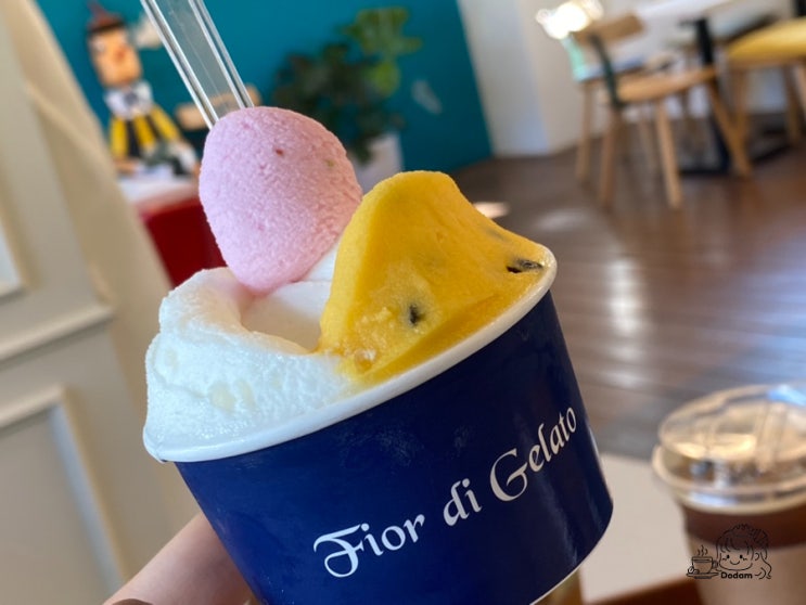  태안 낚시여행 중에 만난 라떼맛집ㅣ피오르디젤라또