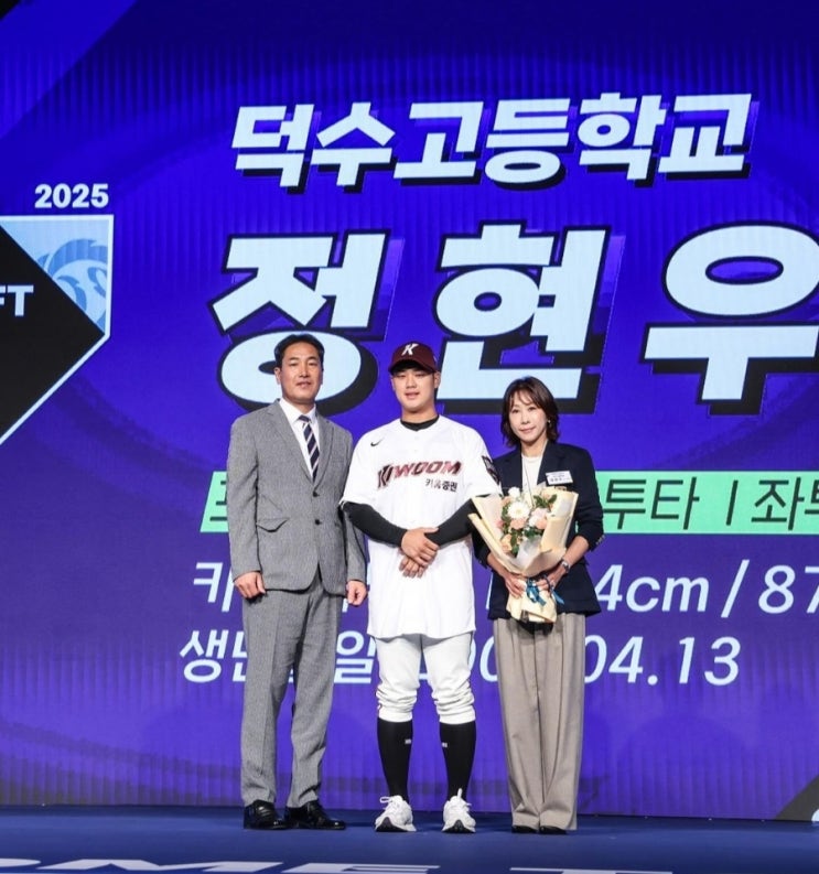 2025 KBO 신인 드래프트, 좌완 투수 최대어 정현우 키움 히어로즈, 우완 투수 최대어 정우주 한화 이글스 지명, 1차 지명 결과, 각 구단 신인 지명 선수 명단