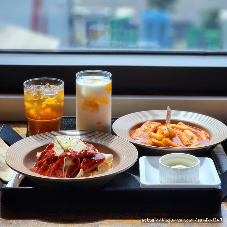 파주 맛집 사과떡볶이카페 밀떡볶이 비비자 후기 파주 맛집 사과떡볶이카페 밀떡볶이 비비자 후기