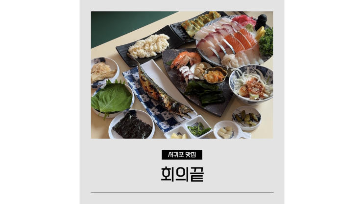 서귀포시청 맛집 회의끝 가성비 좋은 서귀포 횟집 서귀포시청 맛집 회의끝 가성비 좋은 서귀포 횟집