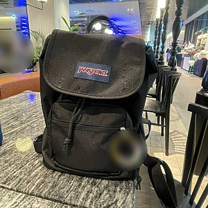 잔스포츠 하이랜드 미니백팩 블랙 구매부터 착용샷 후기