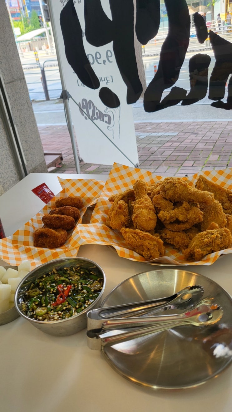  다사 치킨 맛집 대실역 덤브치킨