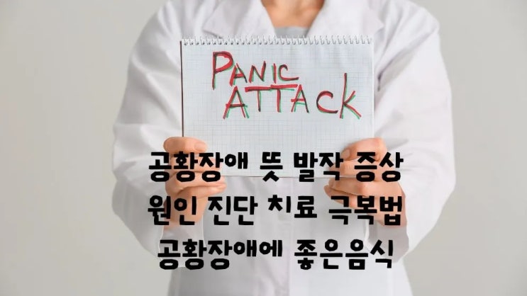  공황장애 뜻 발작 증상 원인 진단 치료 극복법 좋은음식