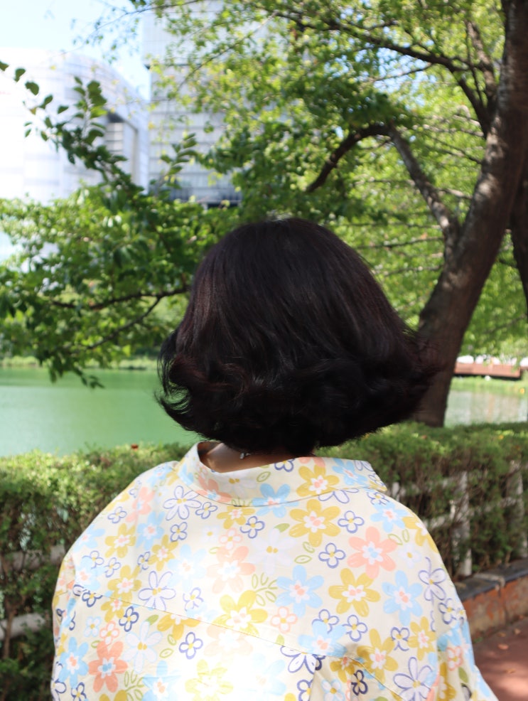  송파역 미용실 추천 : 무이 송파점 미르쌤 추천 (엄마 퍼스널 C컬펌)