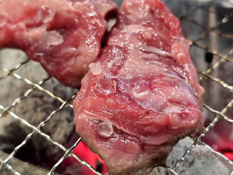  문지동 소갈비살 맛집 숯불구이실