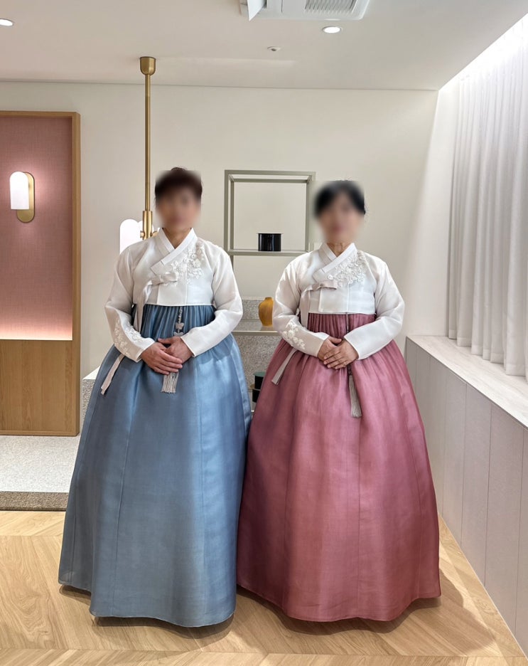 혼주한복 대여 계약 후기 운선제한복 종로점(가격정보, 픽업반납, 계약 이유)