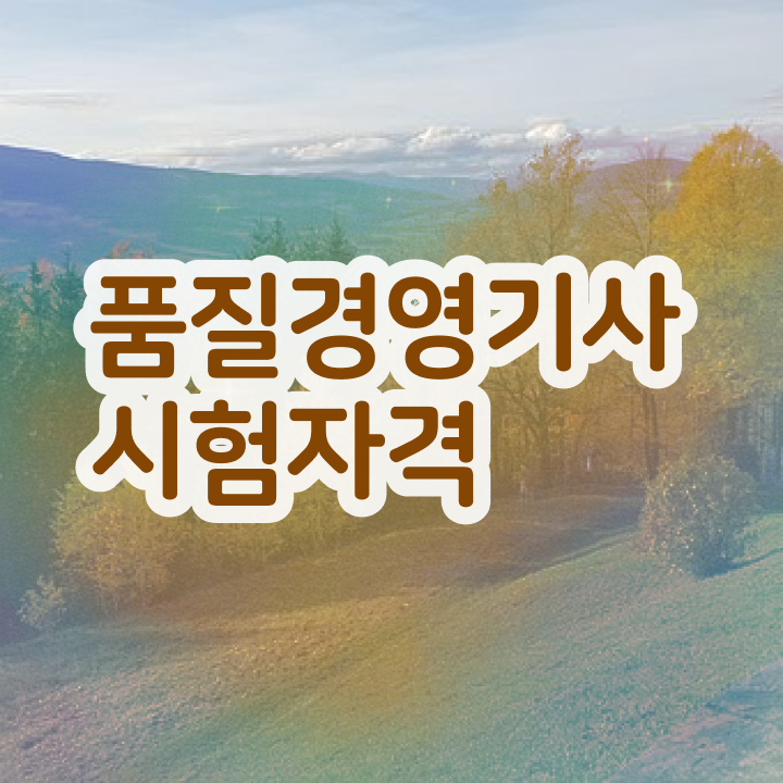  품질경영기사 필기 후기 , 품질경영기사 시험응시자격 온라인 과정으로 쉽고 빠르게 준비한 팁
