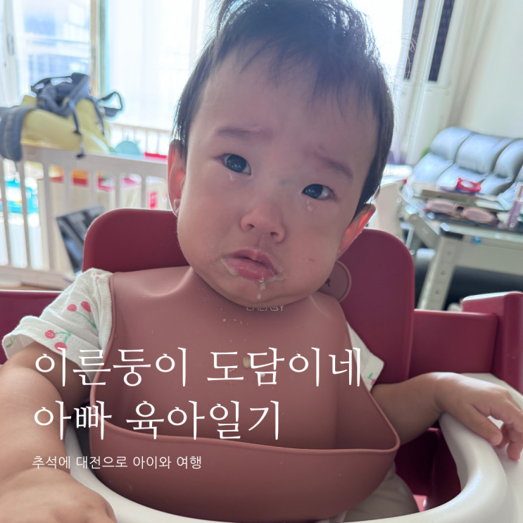 추석에 대전으로 아이와 여행D+322 추석에 대전으로 아이와 여행D+322