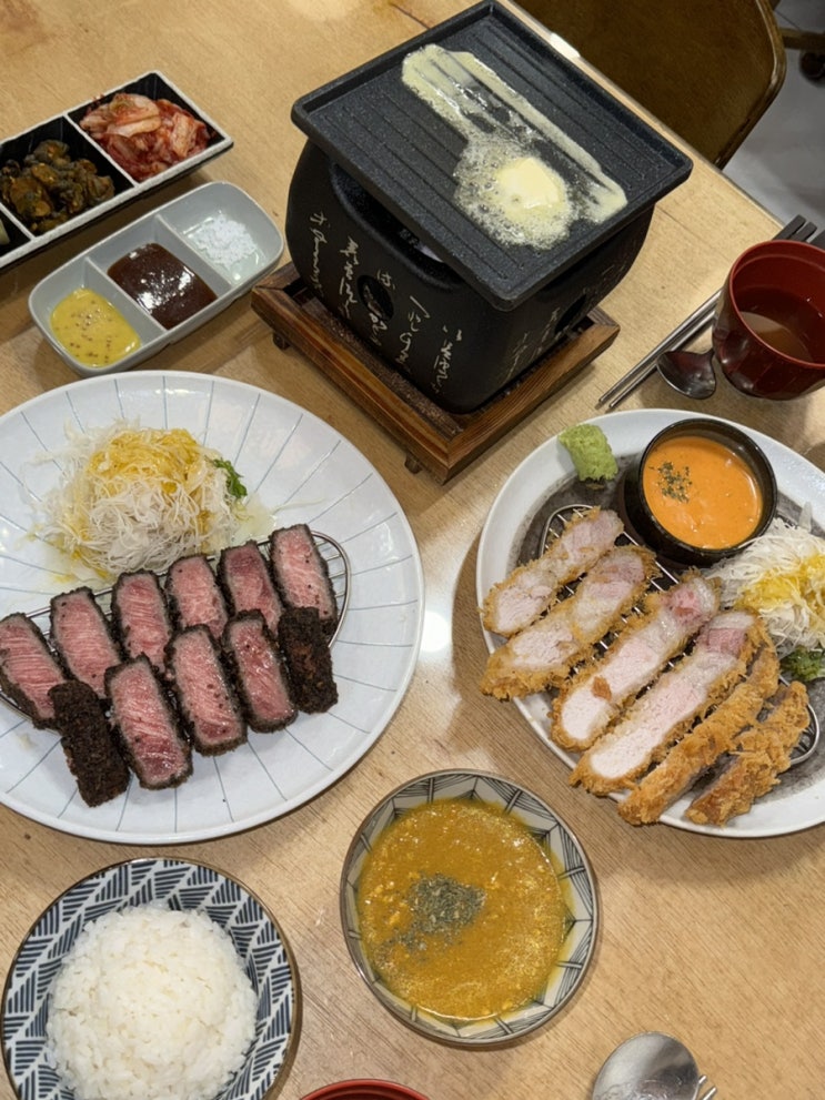  전대 맛집 '정동' 규카츠와 돈까스 추천 (정동 lover)