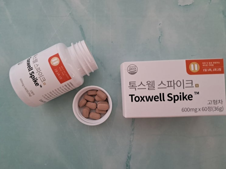 톡스웰스파이크 내돈내산 다이어트제품