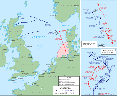  유틀란트 해전(Battle of Jutland)/스카게라크 해전(Skagerrakschlacht)의 승자와 패자