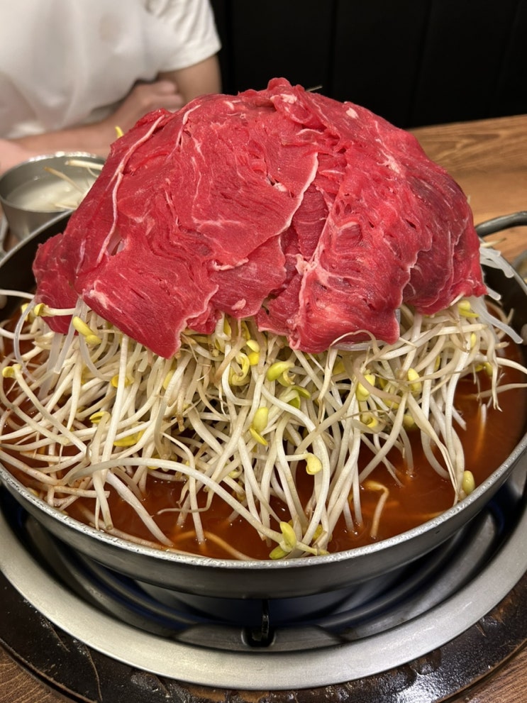  가산디지털단지역맛집 마리오아울렛 쇼핑 후 식사 추천 가산물갈비&즉석소불고기