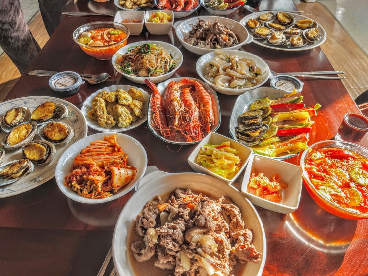  내가 받은 생일상 :)