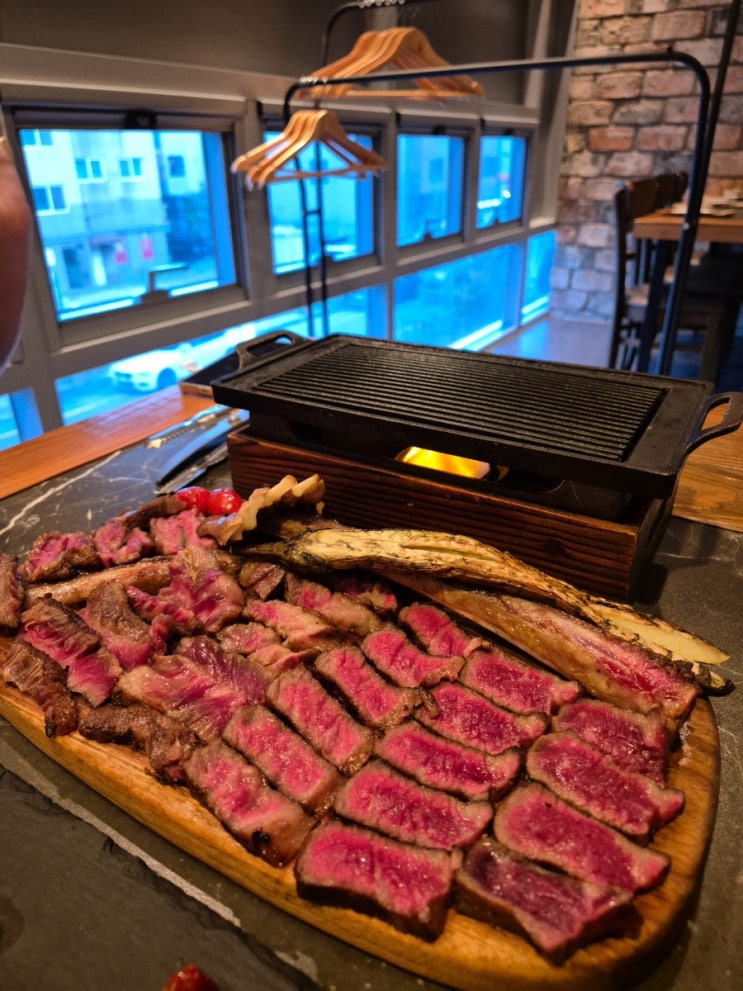  명지 우대갈비 맛집 한뎃키친 성공적인 데이트