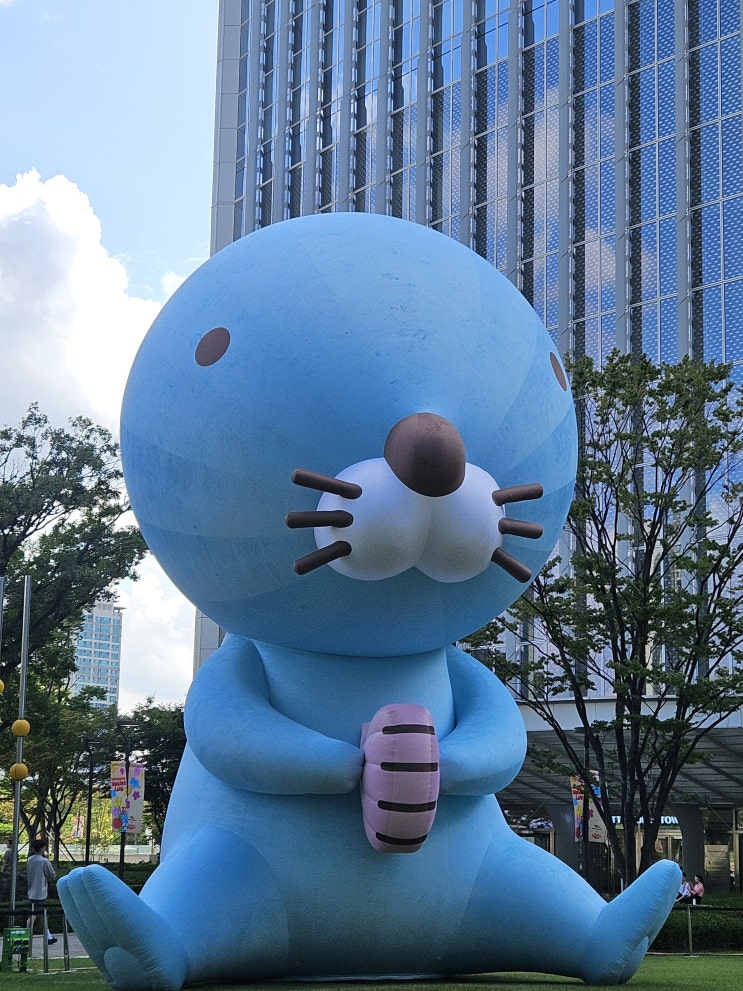  추석 나들이 잠실 데이트 하기 좋은 롯데월드몰 보노보노 팝업스토어 웨이팅 예약