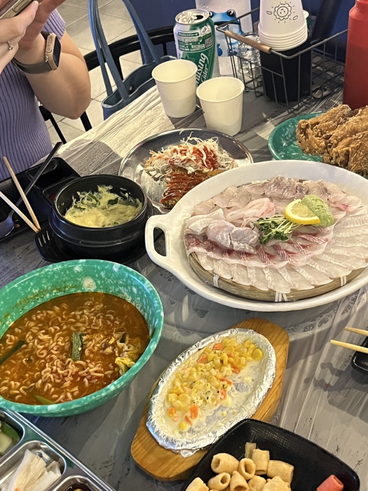  팔팔회관 산오징어 삼덕점