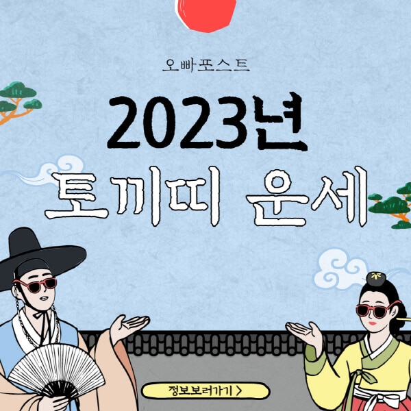  2023년 토끼띠 운세: 51-99년생, 오늘의 운세, 사주팔자 TOP 5