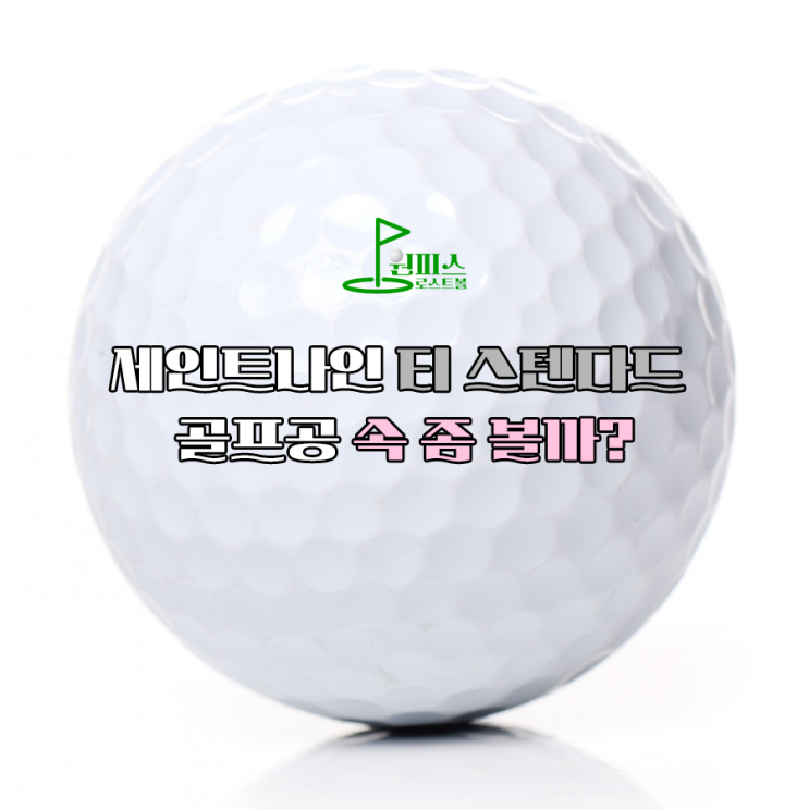  세인트나인 티 스텐다드 골프공 속 좀 볼까?