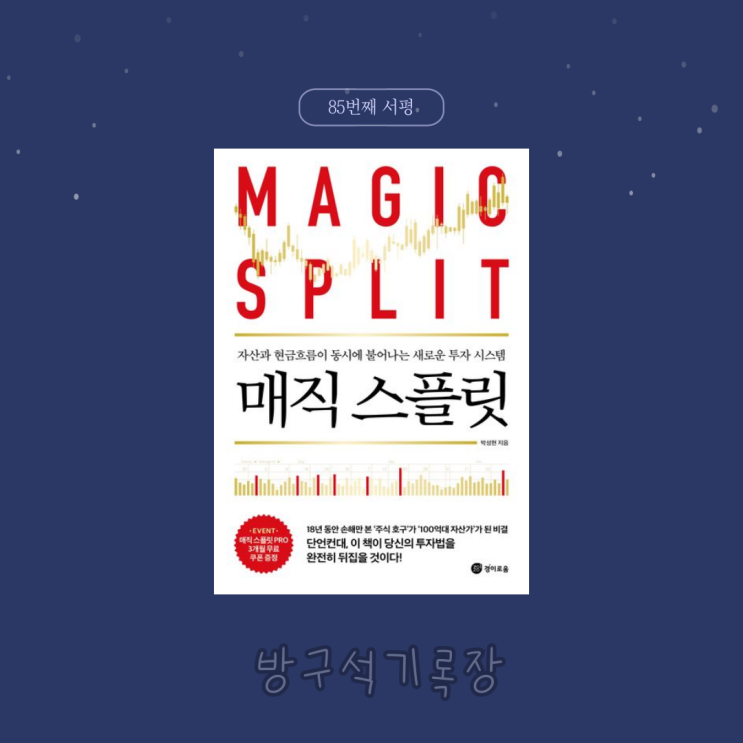  [서평] 100억 대 자산가 박성현의 성공 비법 "매직 스플릿 - 박성현"