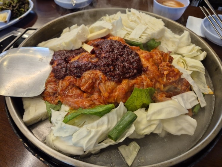  춘천 닭갈비 맛집 내돈내산 현지인 추천 통나무집닭갈비 본점